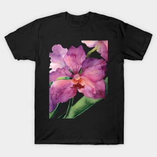 Purple Phalaenopsis Orchid T-Shirt